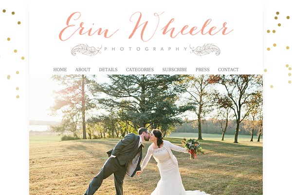 ProPhoto 5 theme site design template sample
