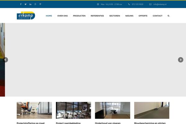 Robust theme site design template sample