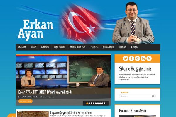 erkanayan.net site used Duenatheme-master
