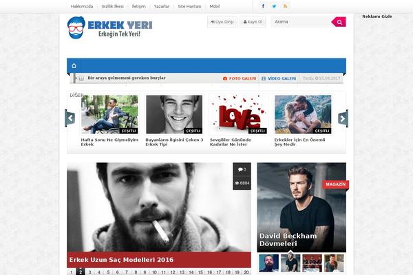 EsenPortal theme site design template sample