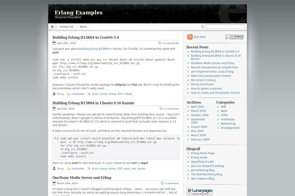 iNove theme site design template sample