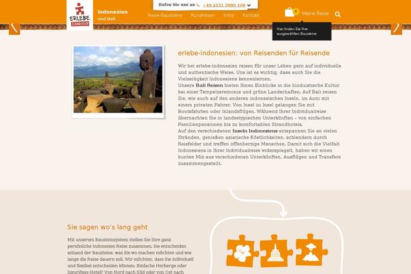 Erlebe-multisite theme site design template sample