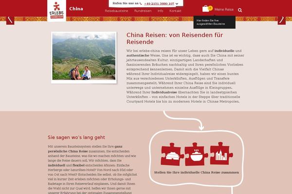 Erlebe-multisite theme site design template sample