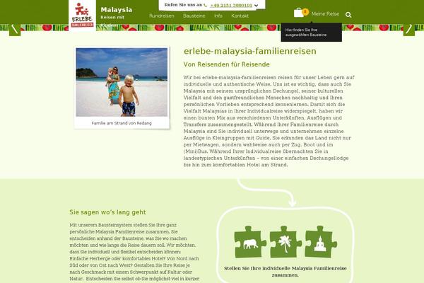Erlebe-multisite theme site design template sample