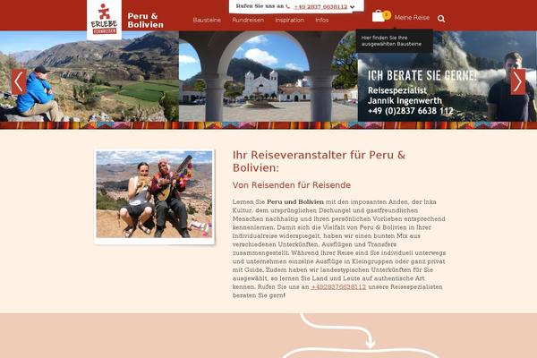 Erlebe-multisite theme site design template sample