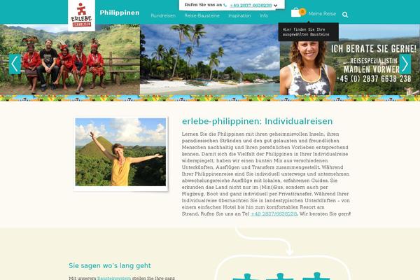 erlebe-philippinen.de site used Erlebe-multisite