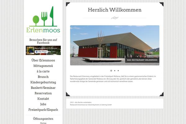 Eatery theme site design template sample