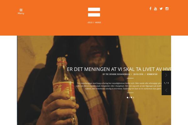 Ashe theme site design template sample