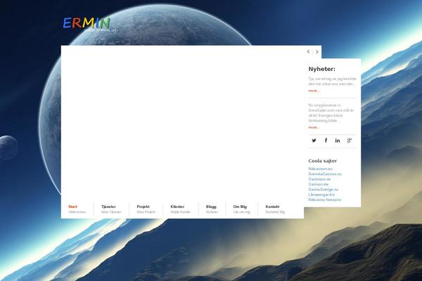 Construct theme site design template sample