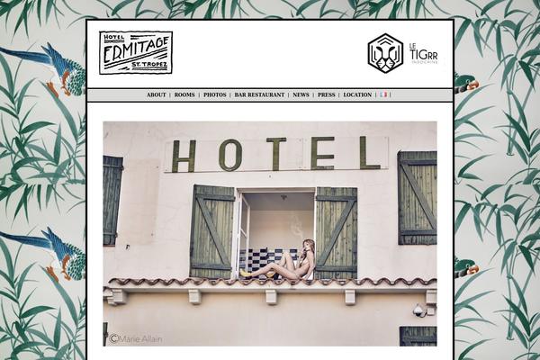 ermitagehotel.fr site used Ermitage