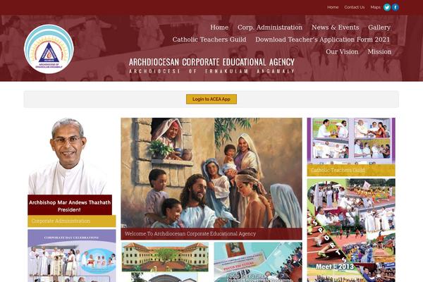 Polytechnic theme site design template sample
