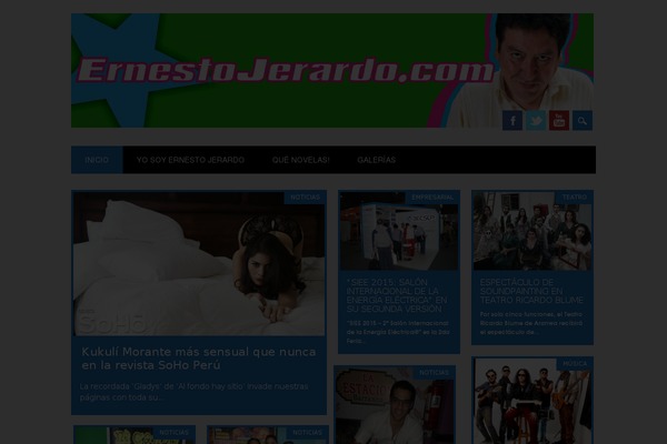 Surfarama theme site design template sample