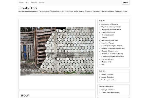 Site using Collapsing Categories List plugin