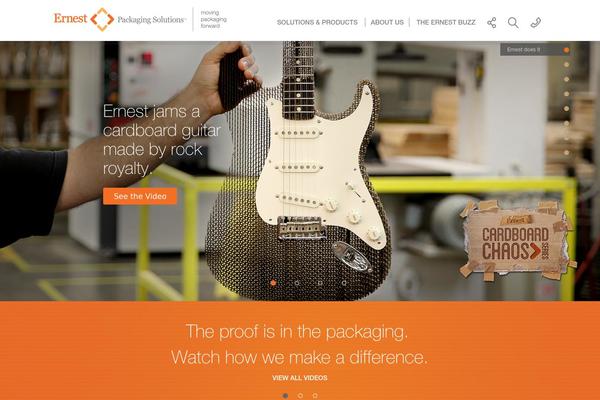 ernestpkg.com site used Ernest