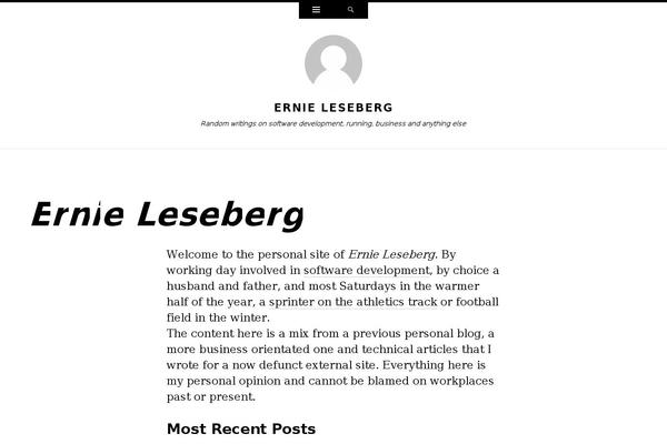 ernieleseberg.com site used Ryu