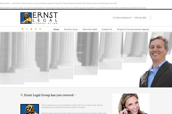 Thelaw theme site design template sample