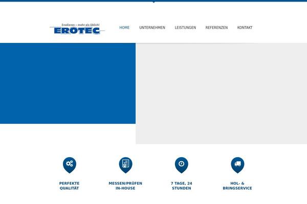 CoolBlue theme site design template sample