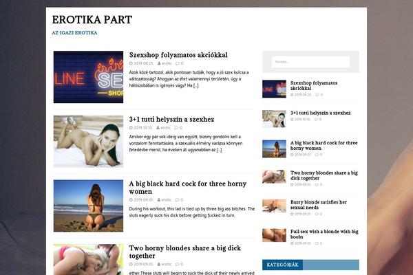 MH NewsMagazine theme site design template sample