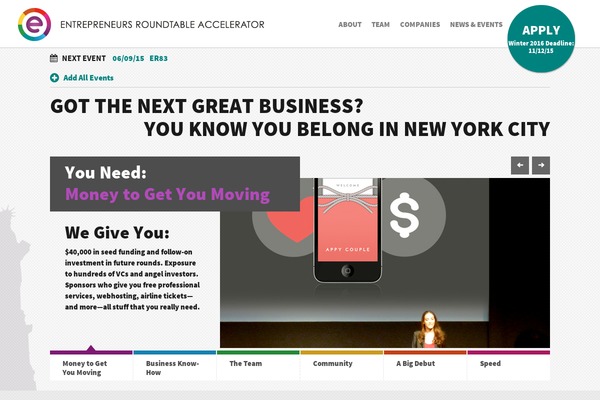 Era theme site design template sample