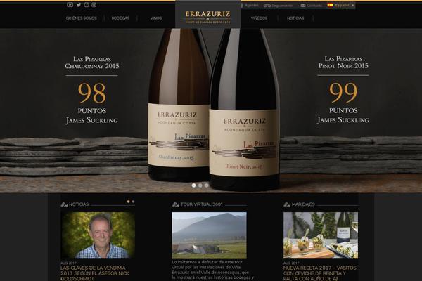 errazuriz.com site used Errazuriz