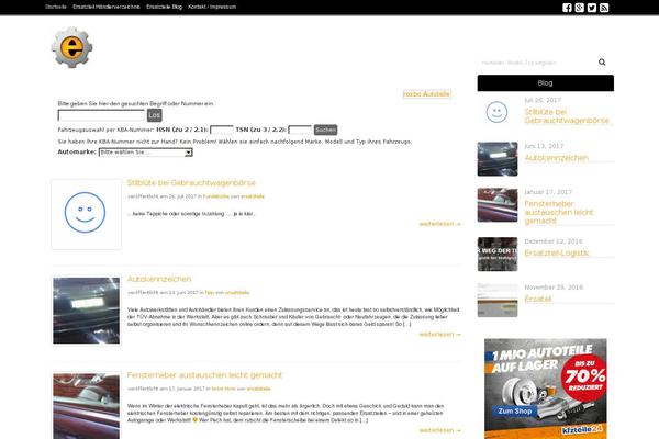 ersatzteile.de site used Twenty Twenty
