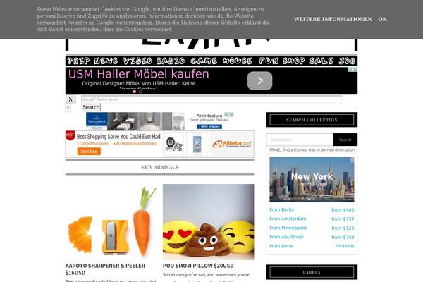 Lynette theme site design template sample