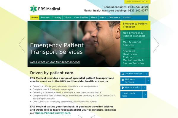 MediClinic theme site design template sample