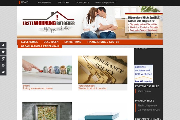 Site using Statify plugin