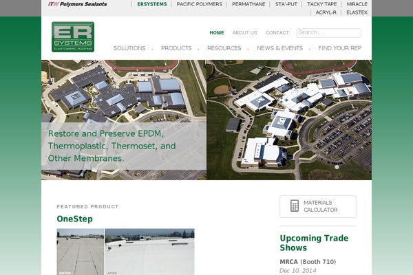 ersystems.com site used Itwsealants