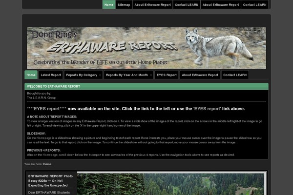 Suffusion theme site design template sample