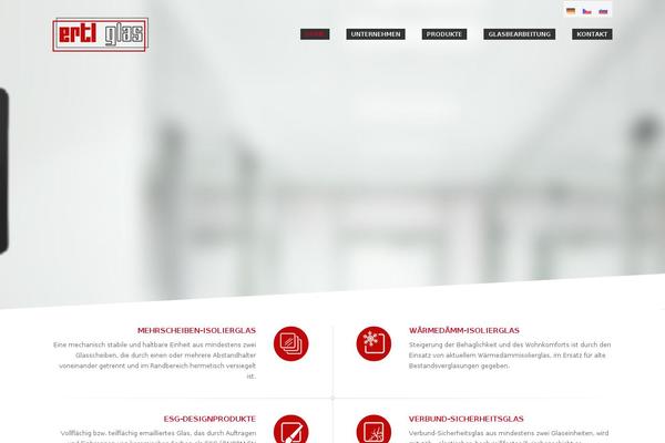 Sherwood theme site design template sample