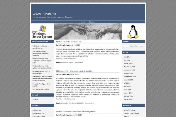 ervin.sk site used Ervin