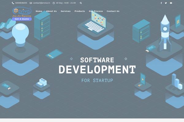 Ekko theme site design template sample