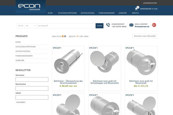 Mindig theme site design template sample