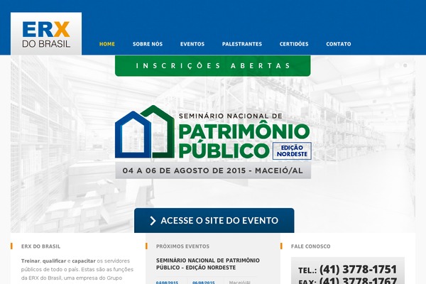 Buntington theme site design template sample
