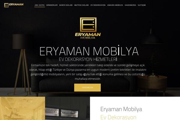 Ambient theme site design template sample