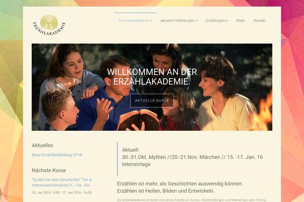 Ample theme site design template sample