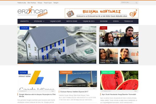 Site using Custom Sidebars plugin