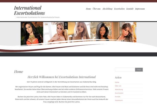 Longevity theme site design template sample