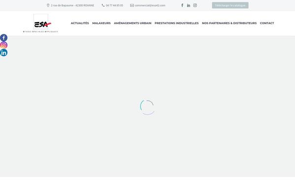 Site using Autoptimize plugin