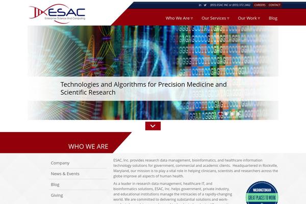 esacinc.com site used Esac