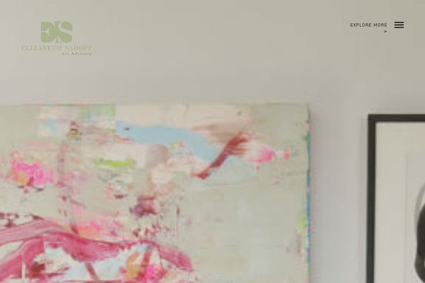 MIES theme site design template sample