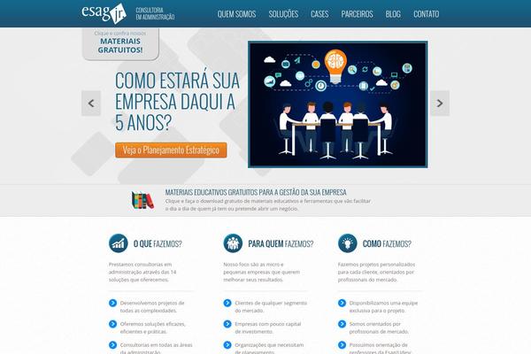 Orfeo theme site design template sample