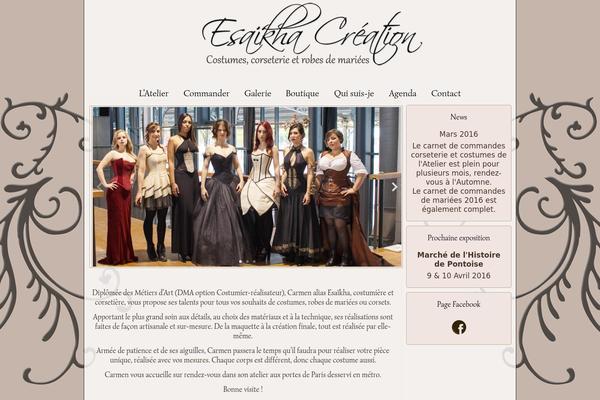 esaikha.fr site used Es