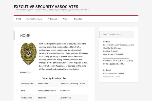 Generate Pro theme site design template sample