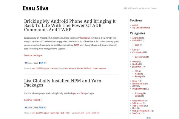Site using Embed Bible Passages plugin