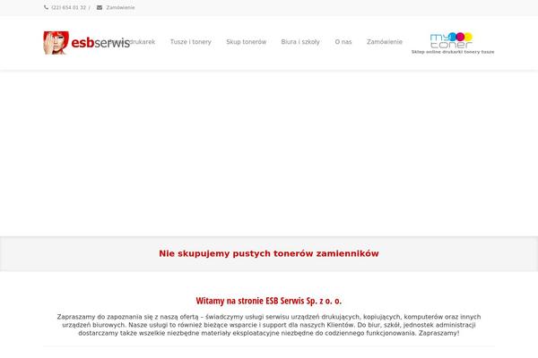 Envision Child theme site design template sample
