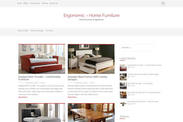 ProtoPress theme site design template sample