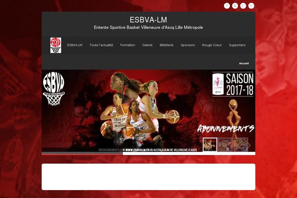 esbvalm.fr site used Fortius
