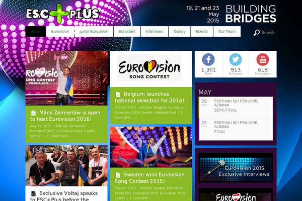 Site using Easy-liveblogs plugin